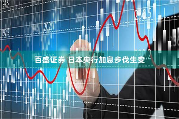 百盛证券 日本央行加息步伐生变